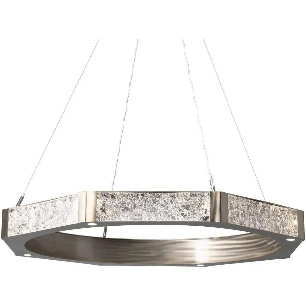 Hammerton Studio - Glacier Single Tier, 48-Inch - CHB0061-48-HB-GC-CA1-L1 | Montreal Lighting & Hardware