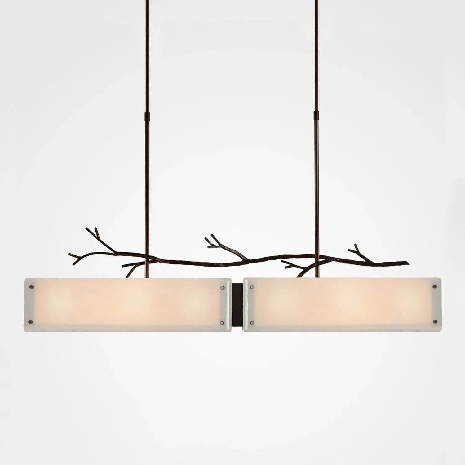 Hammerton Studio - Ironwood LED Linear Suspension, 44-Inch - PLB0032-0A-RB-IW-001-L1 | Montreal Lighting & Hardware