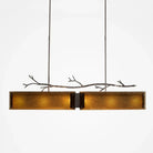 Hammerton Studio - Ironwood Linear Suspension, 44-Inch - PLB0032-0A-SN-BG-001-E2 | Montreal Lighting & Hardware