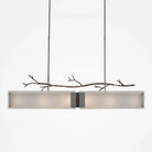 Hammerton Studio - Ironwood Linear Suspension, 44-Inch - PLB0032-0A-SN-FG-001-E2 | Montreal Lighting & Hardware