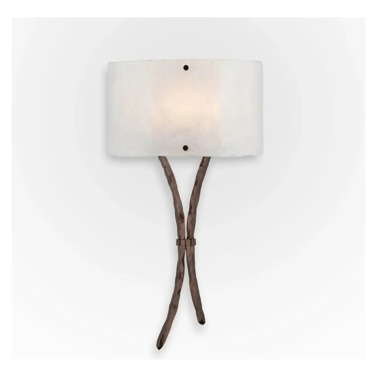 Hammerton Studio - Ironwood Sprout Cover Sconce - CSB0032-0B-RB-FG-E2 | Montreal Lighting & Hardware