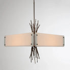 Hammerton Studio - Ironwood Square Chandelier, 24-Inch - CHB0032-0D-SN-IW-001-E2 | Montreal Lighting & Hardware