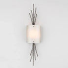 Hammerton Studio - Ironwood Thistle Cover Sconce - CSB0032-0D-SN-FG-E2 | Montreal Lighting & Hardware