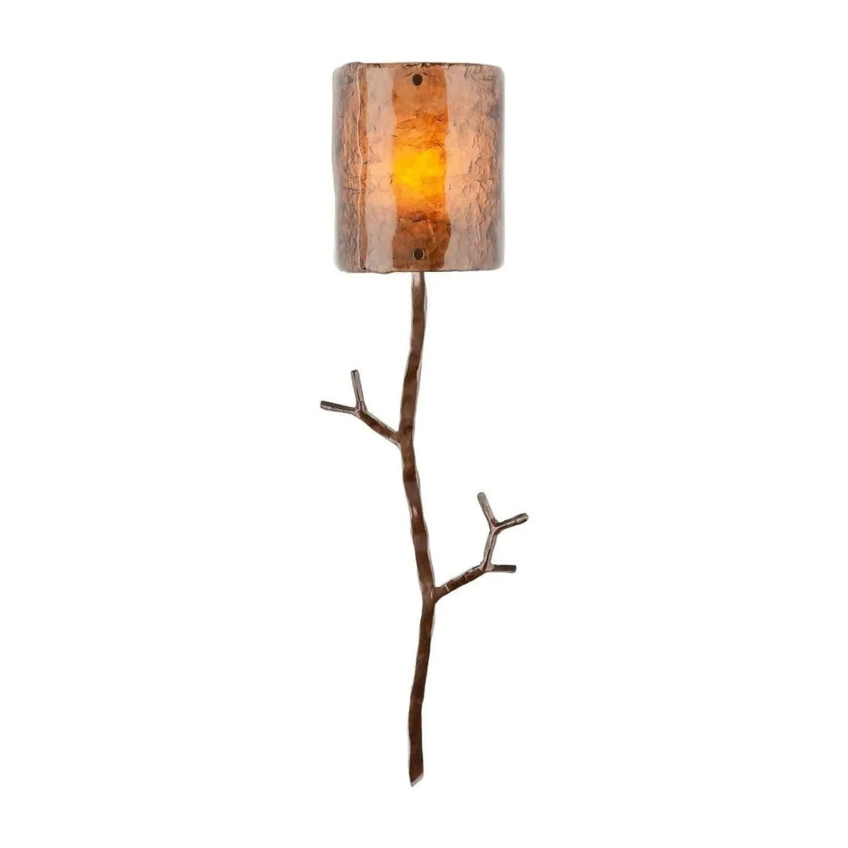 Hammerton Studio - Ironwood Twig Cover Sconce - CSB0032-0A-RB-BG-E2 | Montreal Lighting & Hardware