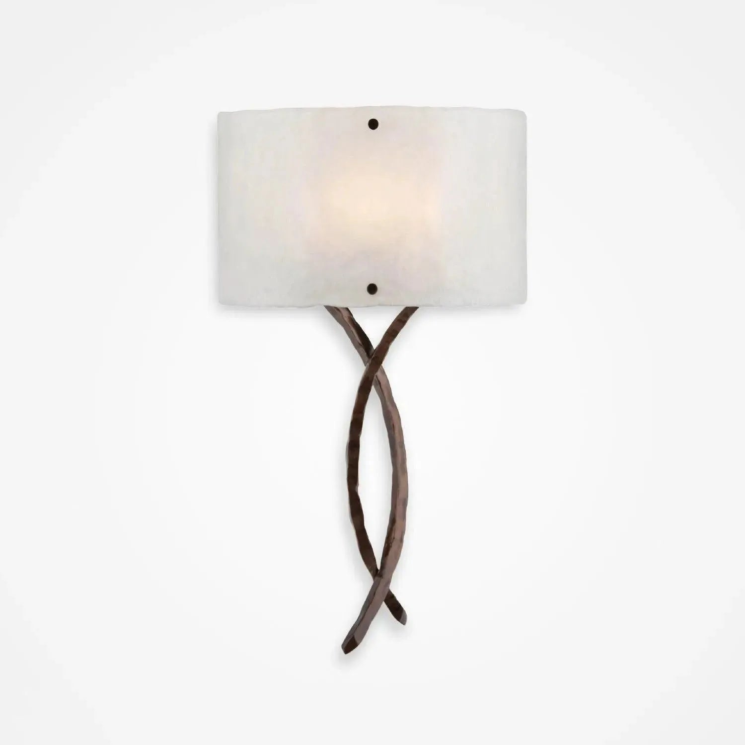 Hammerton Studio - Ironwood Twist Cover Sconce - CSB0032-0C-RB-FG-E2 | Montreal Lighting & Hardware