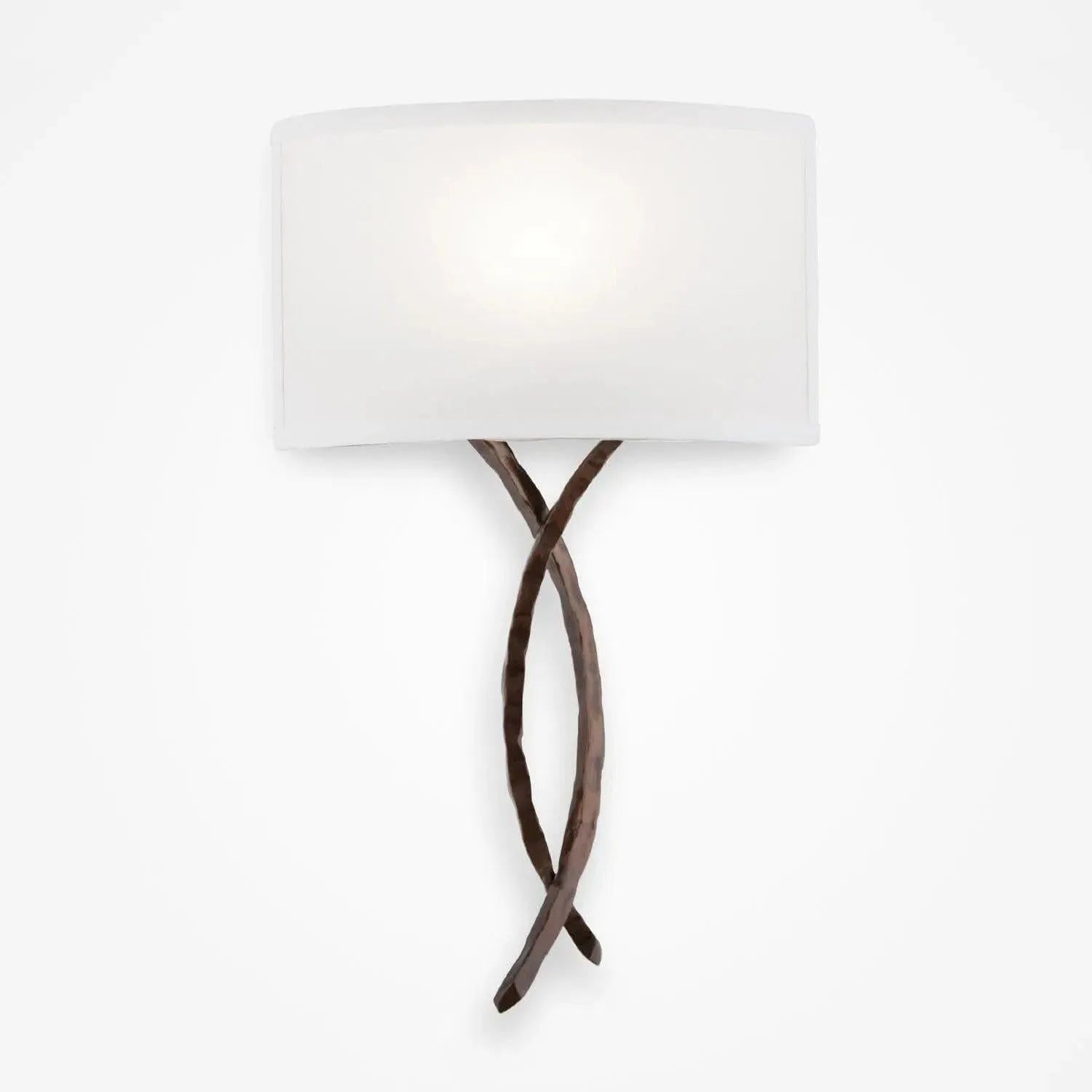 Hammerton Studio - Ironwood Twist Cover Sconce - CSB0032-0C-RB-SH-E2 | Montreal Lighting & Hardware