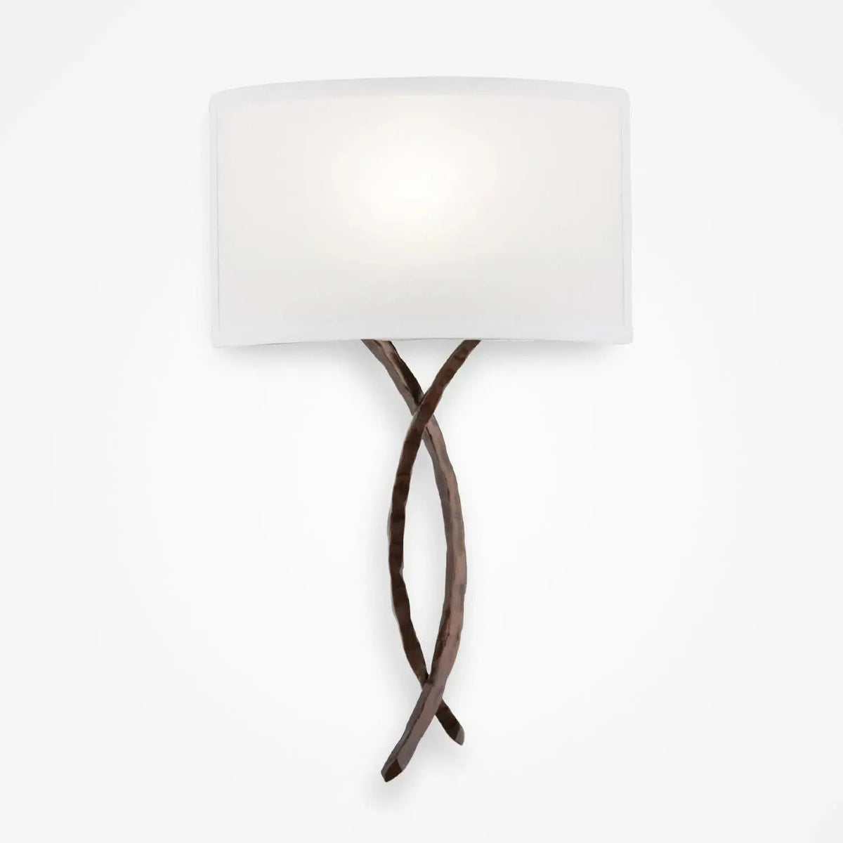 Hammerton Studio - Ironwood Twist Cover Sconce - CSB0032-0C-RB-SH-E2 | Montreal Lighting & Hardware