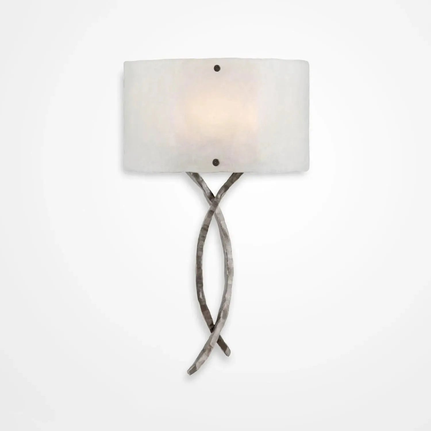 Hammerton Studio - Ironwood Twist Cover Sconce - CSB0032-0C-SN-FG-E2 | Montreal Lighting & Hardware