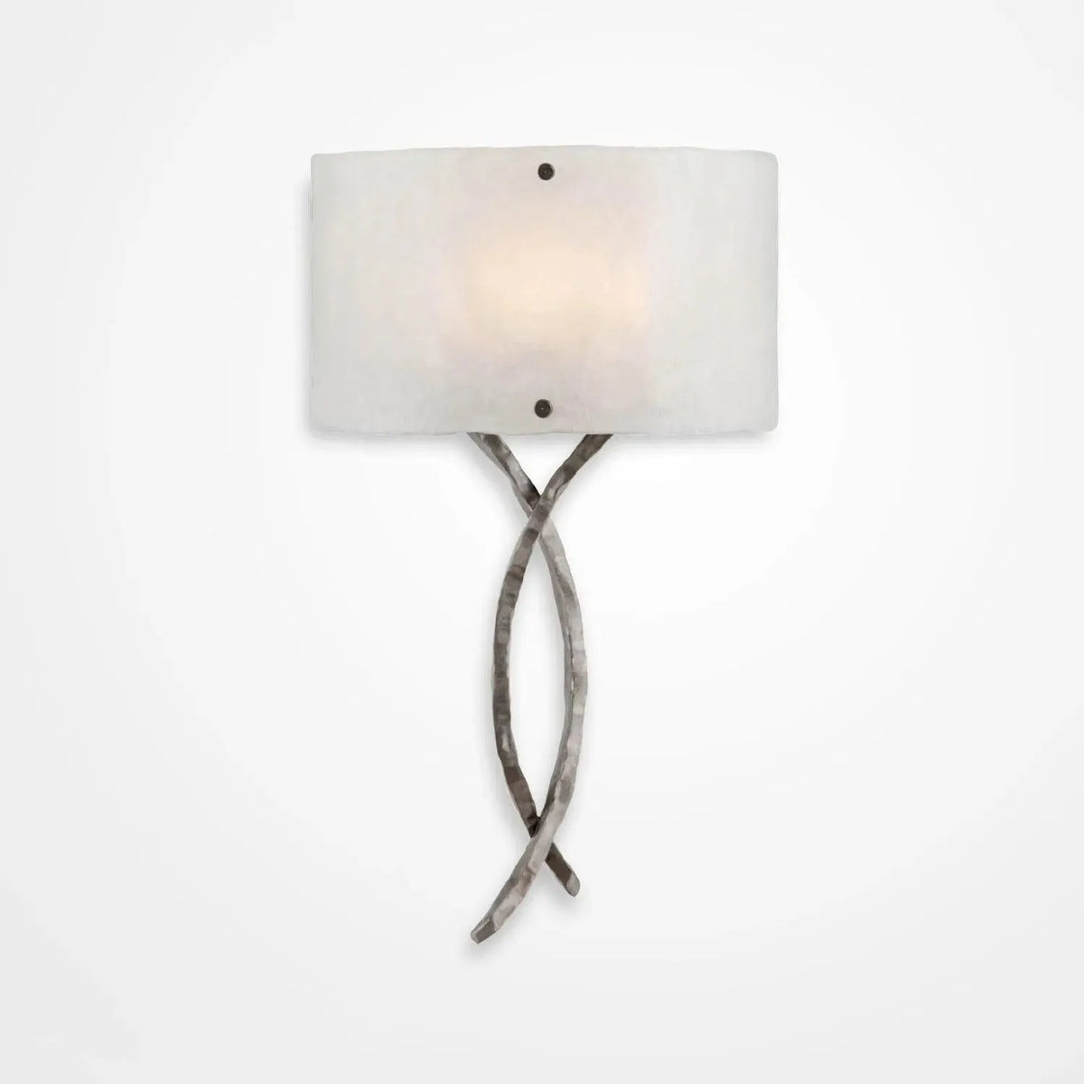 Hammerton Studio - Ironwood Twist Cover Sconce - CSB0032-0C-SN-FG-E2 | Montreal Lighting & Hardware