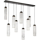 Hammerton Studio - Ledgestone Linear Multi-Port , 9-Light - PLB0056-09-MB-LC-C01-L1 | Montreal Lighting & Hardware
