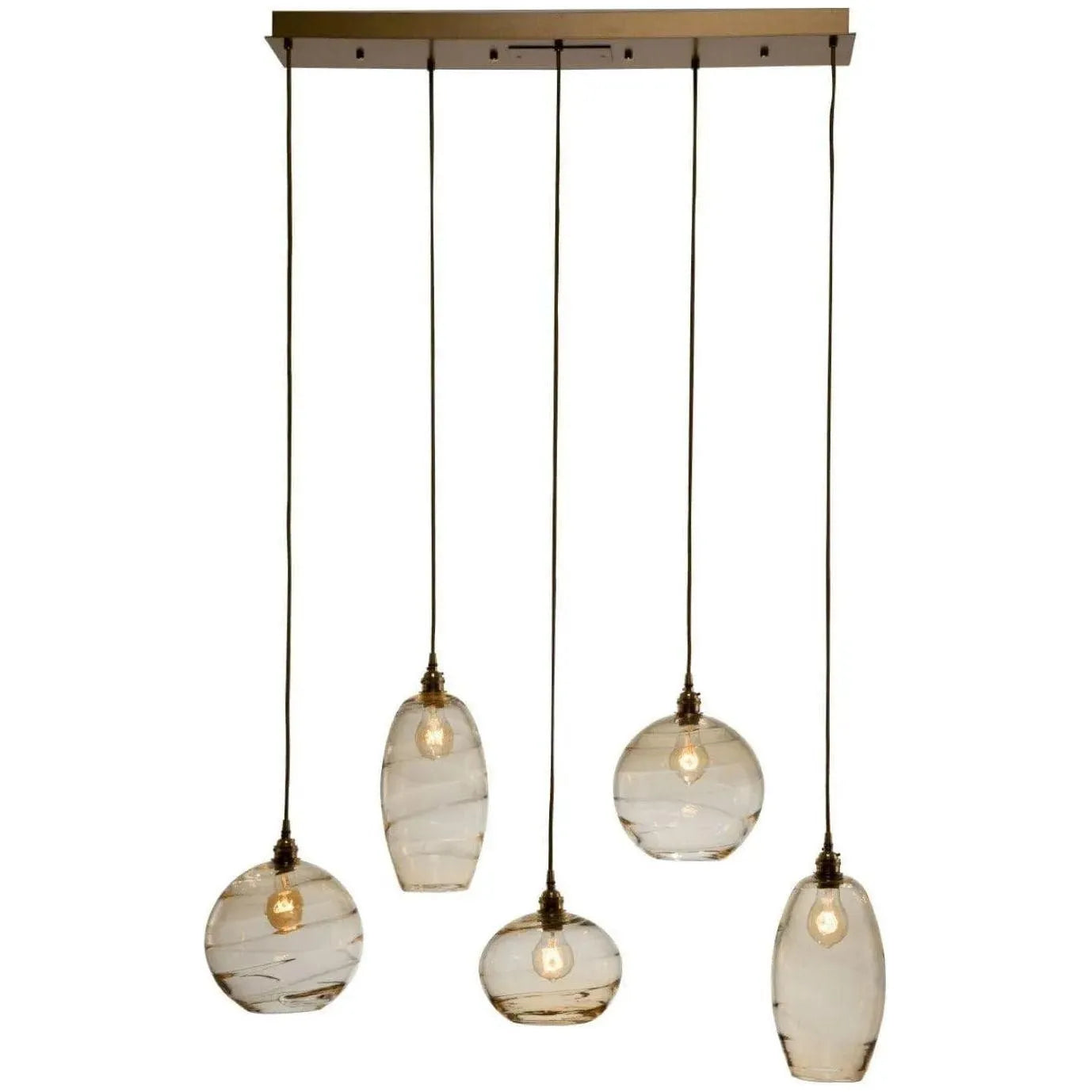 Hammerton Studio - Misto Linear Multi-Port, 5-Light - PLB0048-05-GB-OA-C01-E2 | Montreal Lighting & Hardware