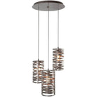 Hammerton Studio - Misto Round Multi-Port, 3-Light - CHB0048-03-BS-OA-C01-E2 | Montreal Lighting & Hardware