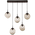 Hammerton Studio - Nebula Aster Linear Multi-Port, 5-Light - PLB0062-05-FB-B-C01-E2 | Montreal Lighting & Hardware