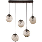 Hammerton Studio - Nebula Aster Linear Multi-Port, 5-Light - PLB0066-05-FB-ZB-C01-L1 | Montreal Lighting & Hardware