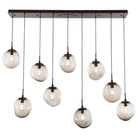 Hammerton Studio - Nebula Aster Linear Multi-Port, 9-Light - PLB0062-09-FB-B-C01-E2 | Montreal Lighting & Hardware