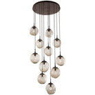 Hammerton Studio - Nebula Aster Round Multi-Port, 11-Light - CHB0066-11-FB-ZB-C01-L1 | Montreal Lighting & Hardware