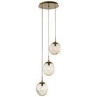 Hammerton Studio - Nebula Aster Round Multi-Port, 3-Light - CHB0062-03-GB-A-C01-E2 | Montreal Lighting & Hardware