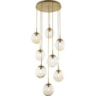 Hammerton Studio - Nebula Aster Round Multi-Port, 8-Light - CHB0062-08-GB-A-C01-E2 | Montreal Lighting & Hardware