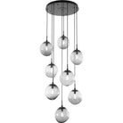 Hammerton Studio - Nebula Aster Round Multi-Port, 8-Light - CHB0062-08-MB-S-C01-E2 | Montreal Lighting & Hardware