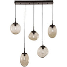 Hammerton Studio - Nebula Cosmos Linear Multi-Port, 5-Light - PLB0065-05-FB-B-C01-E2 | Montreal Lighting & Hardware