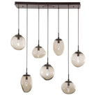Hammerton Studio - Nebula Cosmos Linear Multi-Port, 7-Light - PLB0069-07-FB-GB-C01-L1 | Montreal Lighting & Hardware