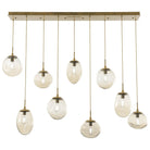 Hammerton Studio - Nebula Cosmos Linear Multi-Port, 9-Light - PLB0065-09-GB-A-C01-E2 | Montreal Lighting & Hardware