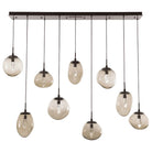 Hammerton Studio - Nebula Cosmos Linear Multi-Port, 9-Light - PLB0069-09-FB-GB-C01-L1 | Montreal Lighting & Hardware