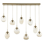 Hammerton Studio - Nebula Cosmos Linear Multi-Port, 9-Light - PLB0069-09-GB-FA-C01-L1 | Montreal Lighting & Hardware