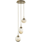 Hammerton Studio - Nebula Cosmos Round Multi-Port, 3-Light - CHB0065-03-GB-A-C01-E2 | Montreal Lighting & Hardware