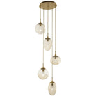 Hammerton Studio - Nebula Cosmos Round Multi-Port, 5-Light - CHB0069-05-GB-GA-C01-L1 | Montreal Lighting & Hardware