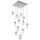 Hammerton Studio - Nebula Cosmos Square Multi-Port, 12-Light - CHB0069-12-BS-FC-C01-L1 | Montreal Lighting & Hardware