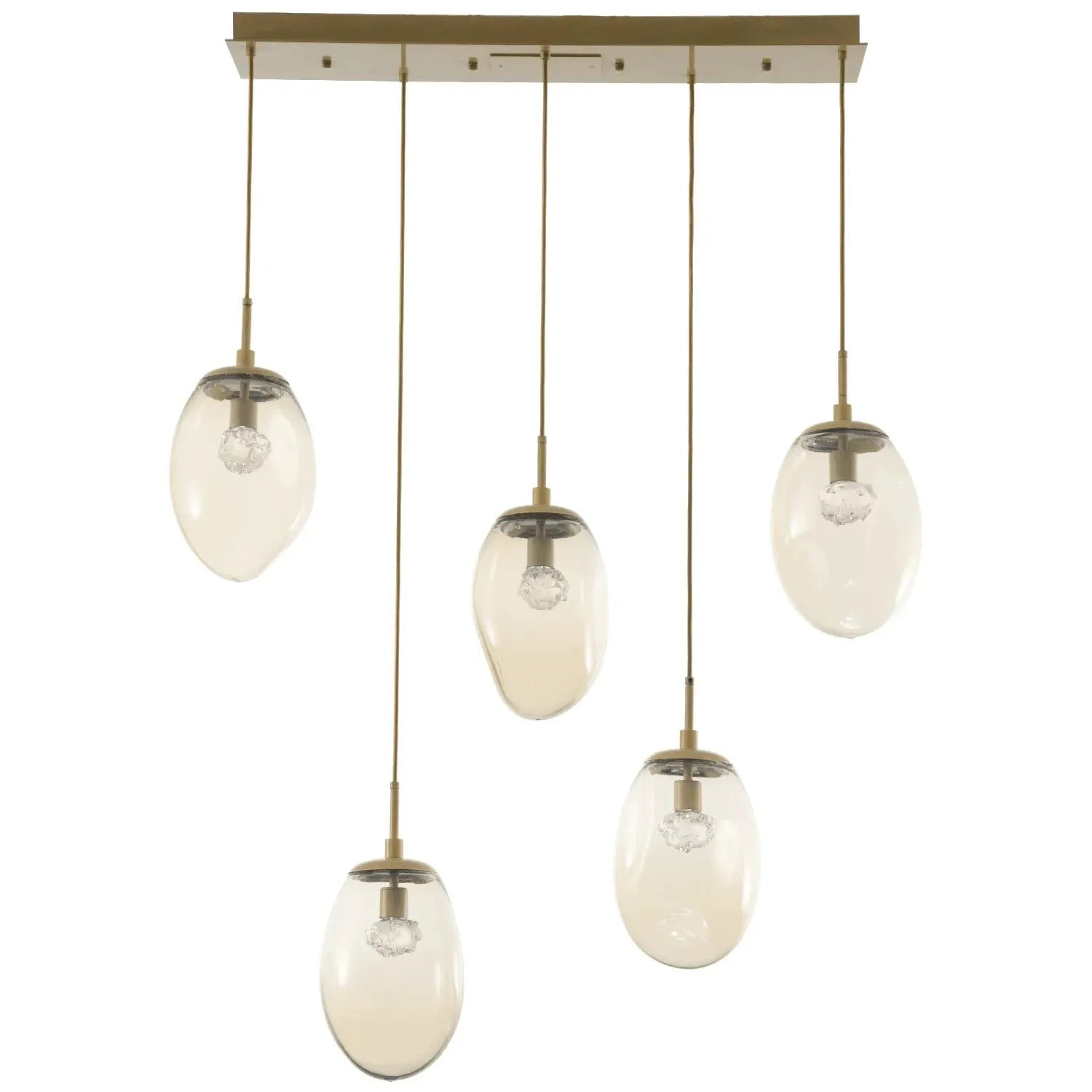 Hammerton Studio - Nebula Meteo Linear Multi-Port, 5-Light - PLB0067-05-GB-FA-C01-L1 | Montreal Lighting & Hardware