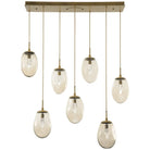 Hammerton Studio - Nebula Meteo Linear Multi-Port, 7-Light - PLB0067-07-GB-GA-C01-L1 | Montreal Lighting & Hardware