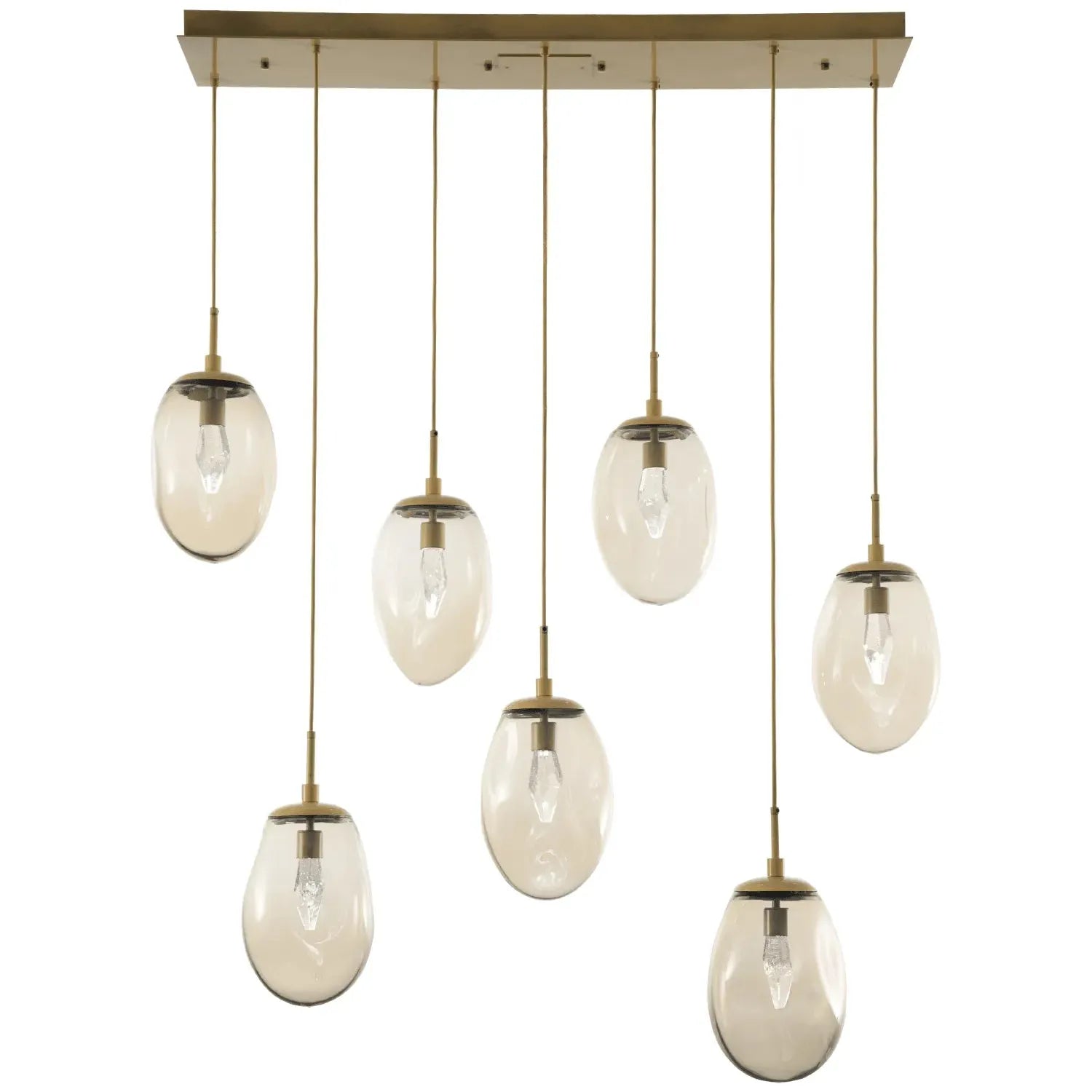 Hammerton Studio - Nebula Meteo Linear Multi-Port, 7-Light - PLB0067-07-GB-GA-C01-L1 | Montreal Lighting & Hardware
