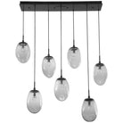 Hammerton Studio - Nebula Meteo Linear Multi-Port, 7-Light - PLB0067-07-MB-FS-C01-L1 | Montreal Lighting & Hardware