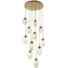 Hammerton Studio - Nebula Meteo Round Multi-Port, 11-Light - CHB0063-11-BS-A-C01-E2 | Montreal Lighting & Hardware