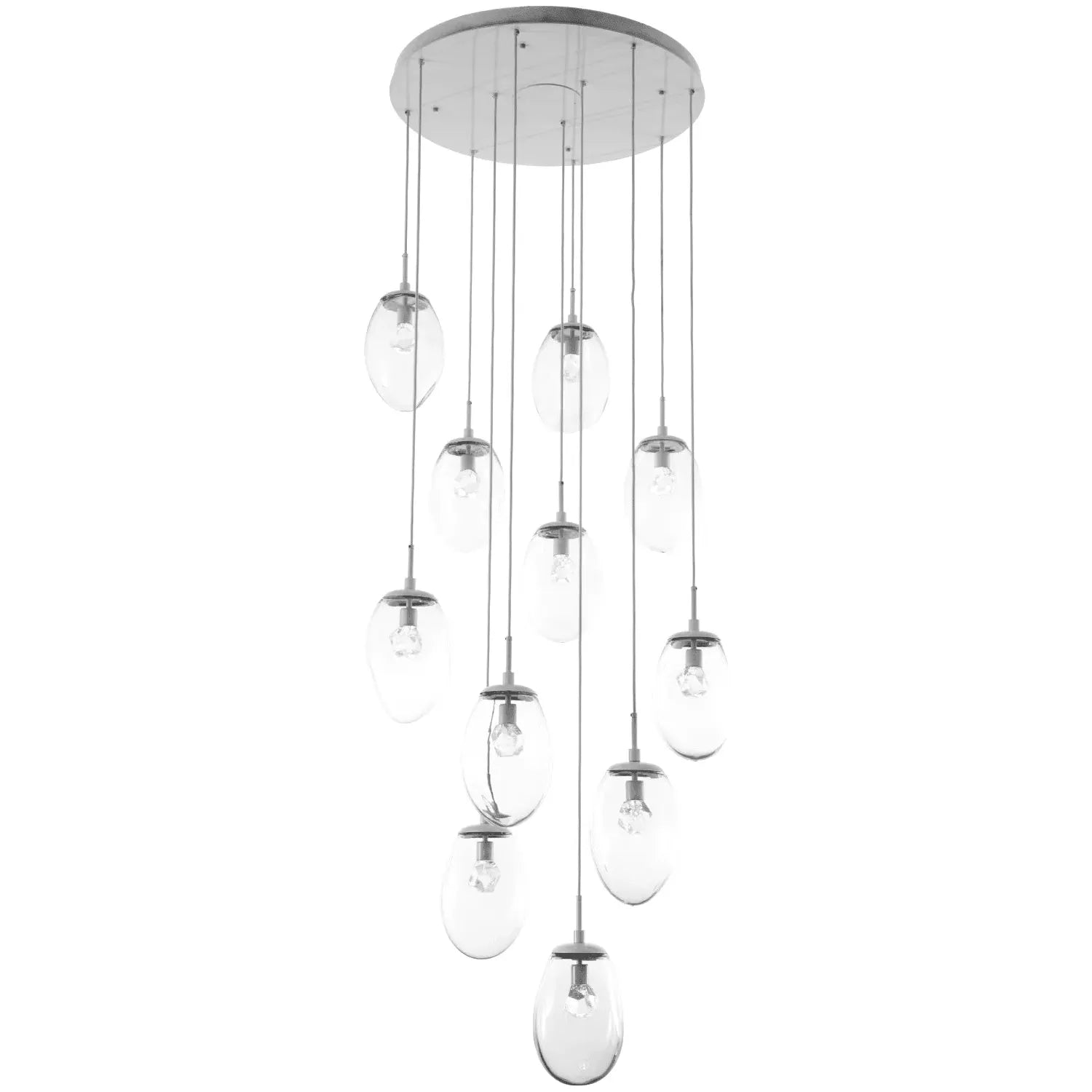 Hammerton Studio - Nebula Meteo Round Multi-Port, 11-Light - CHB0067-11-BS-ZC-C01-L1 | Montreal Lighting & Hardware