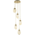 Hammerton Studio - Nebula Meteo Round Multi-Port, 5-Light - CHB0067-05-GB-FA-C01-L1 | Montreal Lighting & Hardware