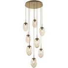 Hammerton Studio - Nebula Meteo Round Multi-Port, 8-Light - CHB0063-08-GB-A-C01-E2 | Montreal Lighting & Hardware