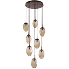 Hammerton Studio - Nebula Meteo Round Multi-Port, 8-Light - CHB0067-08-FB-FB-C01-L1 | Montreal Lighting & Hardware
