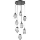 Hammerton Studio - Nebula Meteo Round Multi-Port, 8-Light - CHB0067-08-MB-GS-C01-L1 | Montreal Lighting & Hardware