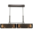 Hammerton Studio - Nebula Meteo Square Multi-Port, 9-Light - CHB0063-09-GB-A-C01-E2 | Montreal Lighting & Hardware