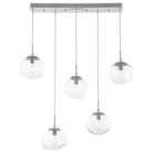 Hammerton Studio - Nebula Nova Linear Multi-Port, 5-Light - PLB0064-05-BS-C-C01-E2 | Montreal Lighting & Hardware