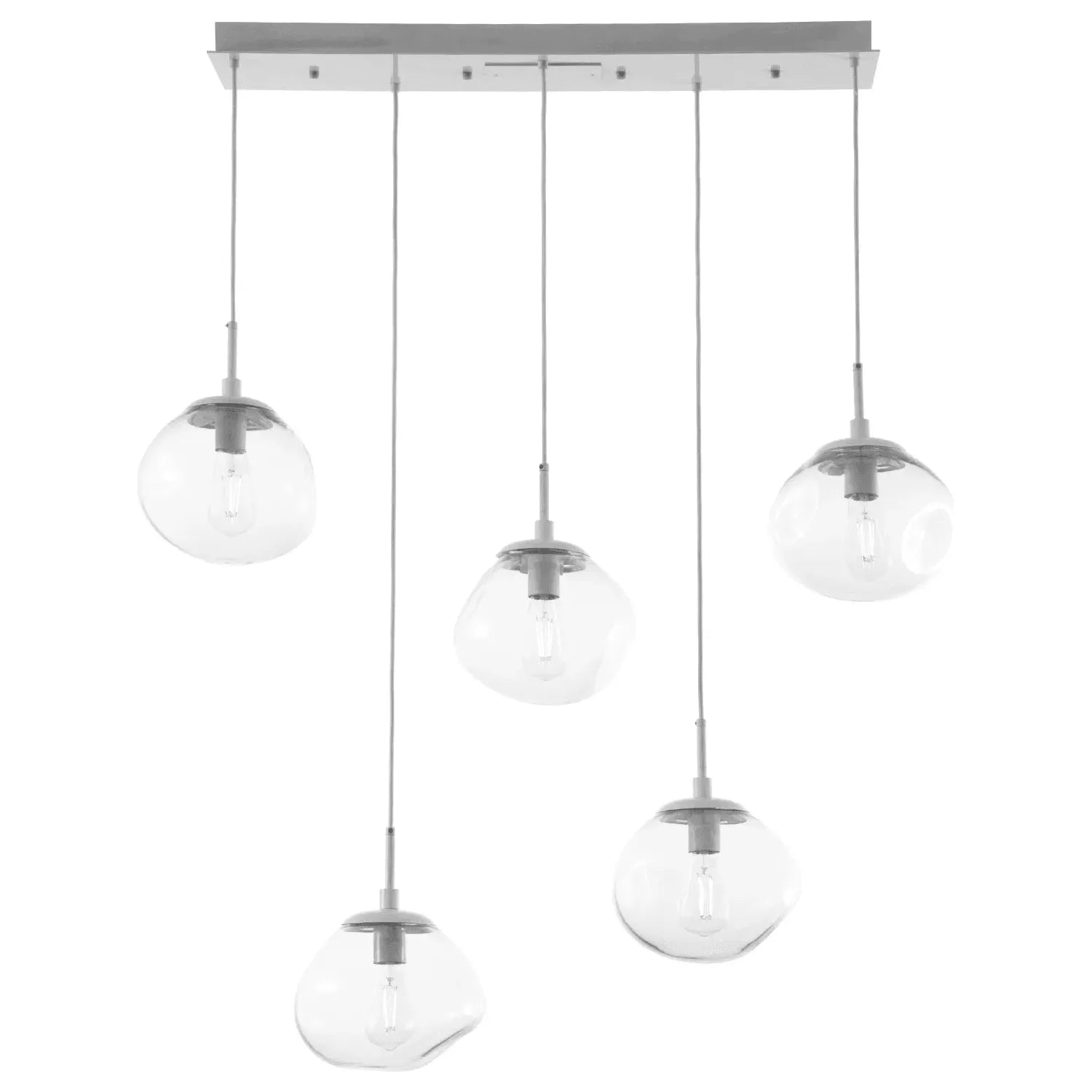 Hammerton Studio - Nebula Nova Linear Multi-Port, 5-Light - PLB0064-05-BS-C-C01-E2 | Montreal Lighting & Hardware