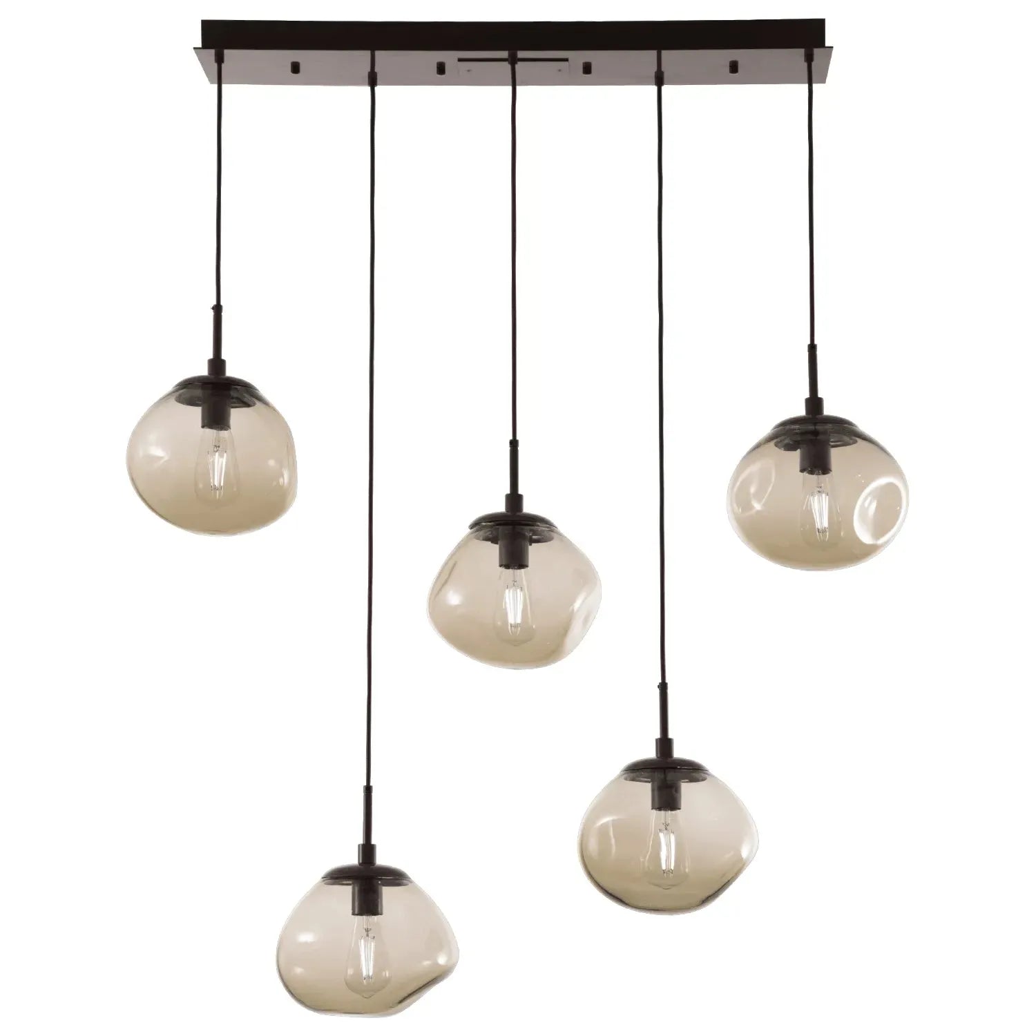 Hammerton Studio - Nebula Nova Linear Multi-Port, 5-Light - PLB0064-05-FB-B-C01-E2 | Montreal Lighting & Hardware