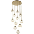 Hammerton Studio - Nebula Nova Round Multi-Port, 11-Light - CHB0064-11-BS-A-C01-E2 | Montreal Lighting & Hardware