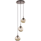 Hammerton Studio - Nebula Nova Round Multi-Port, 3-Light - CHB0068-03-FB-ZB-C01-L1 | Montreal Lighting & Hardware