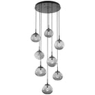 Hammerton Studio - Nebula Nova Round Multi-Port, 8-Light - CHB0068-08-MB-ZS-C01-L1 | Montreal Lighting & Hardware