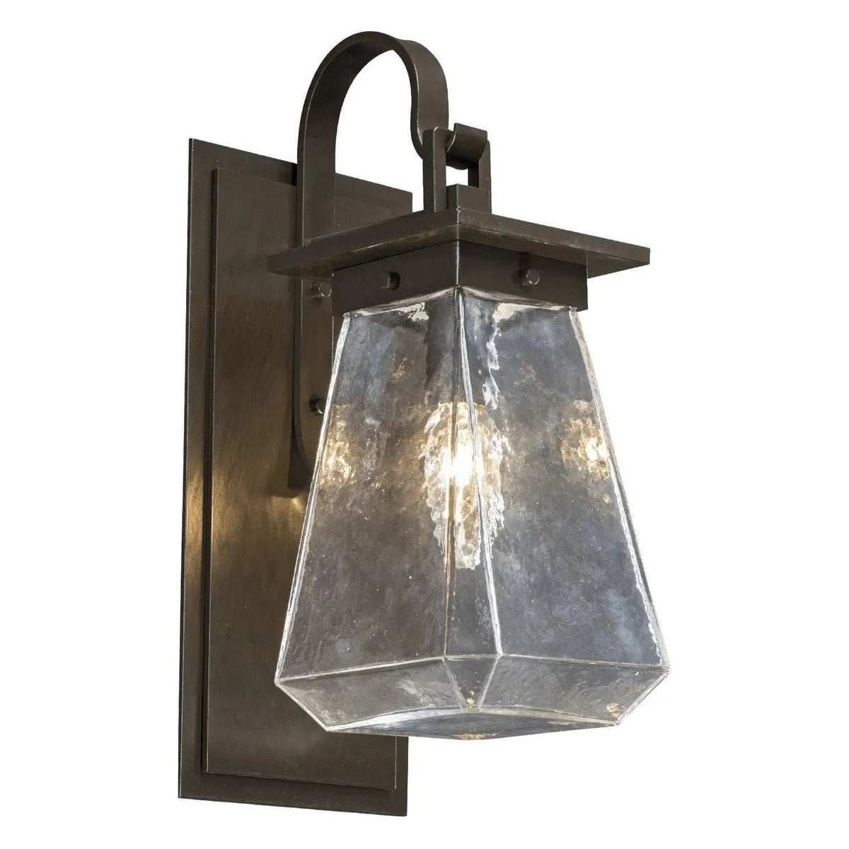 Hammerton Studio - Outdoor Beacon Sconce with Shepherds Hook - ODB0043-AC-SB-C-E2 | Montreal Lighting & Hardware