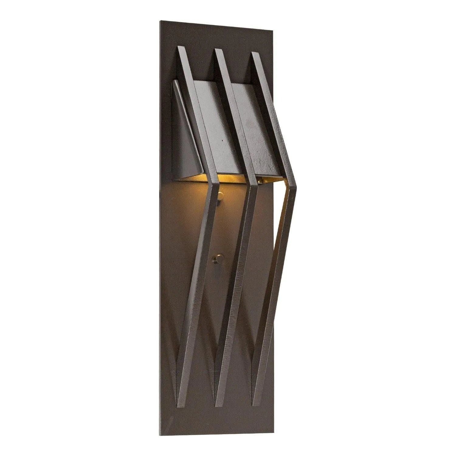 Hammerton Studio - Outdoor Dark Sky 18" Tall Bridge Sconce - ODB0057-18-SB-0-L2 | Montreal Lighting & Hardware